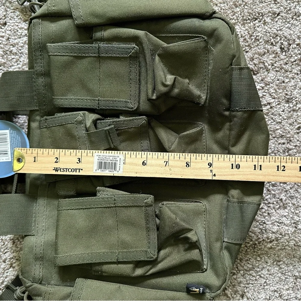 NWT LA Police Gear Tactical Bail Out Gear Bag Military Green Shoulder Strap New‎